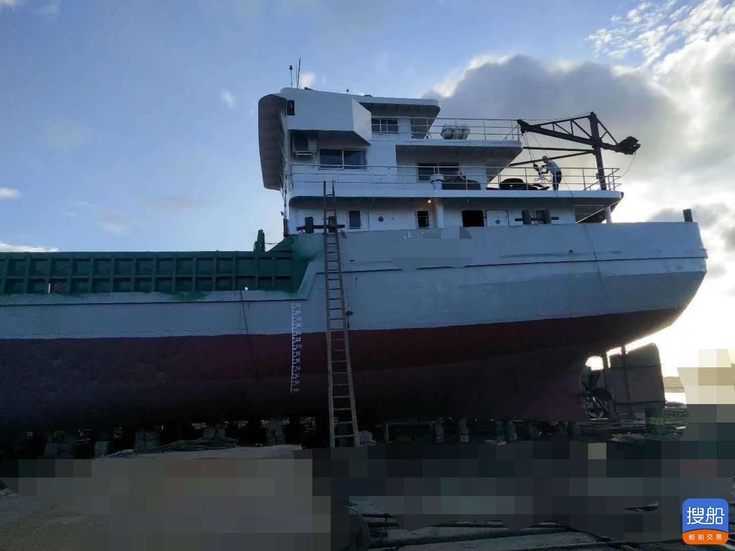 售：2012年沿海1225T甲板货船
