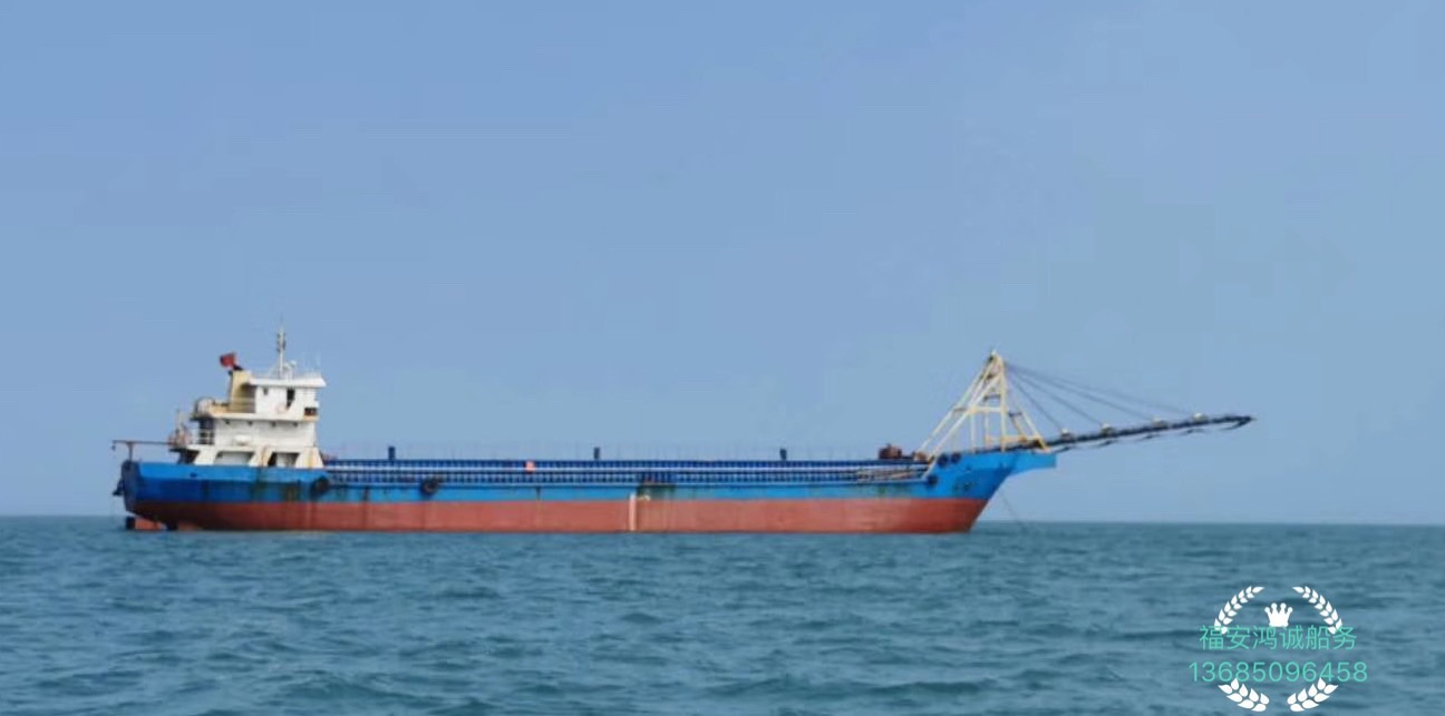 出售实载2700吨沿海自卸砂船