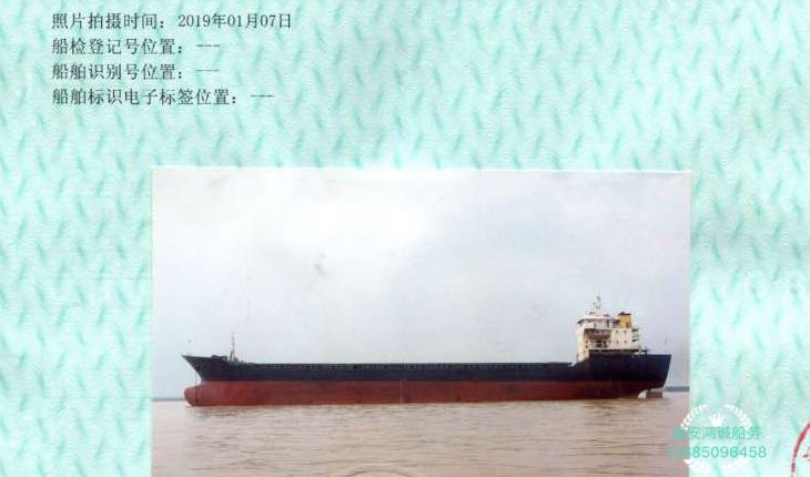 出售11000吨双壳多用途散货船