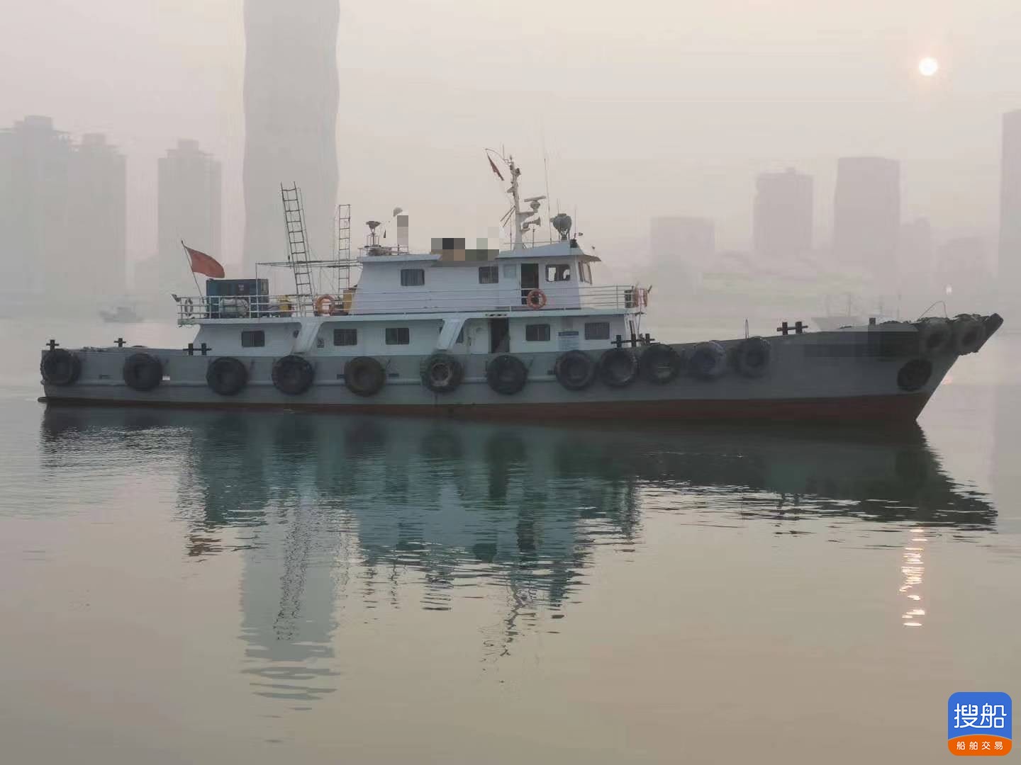 出售2016年造36.8米双机沿海钢质辅助交通船