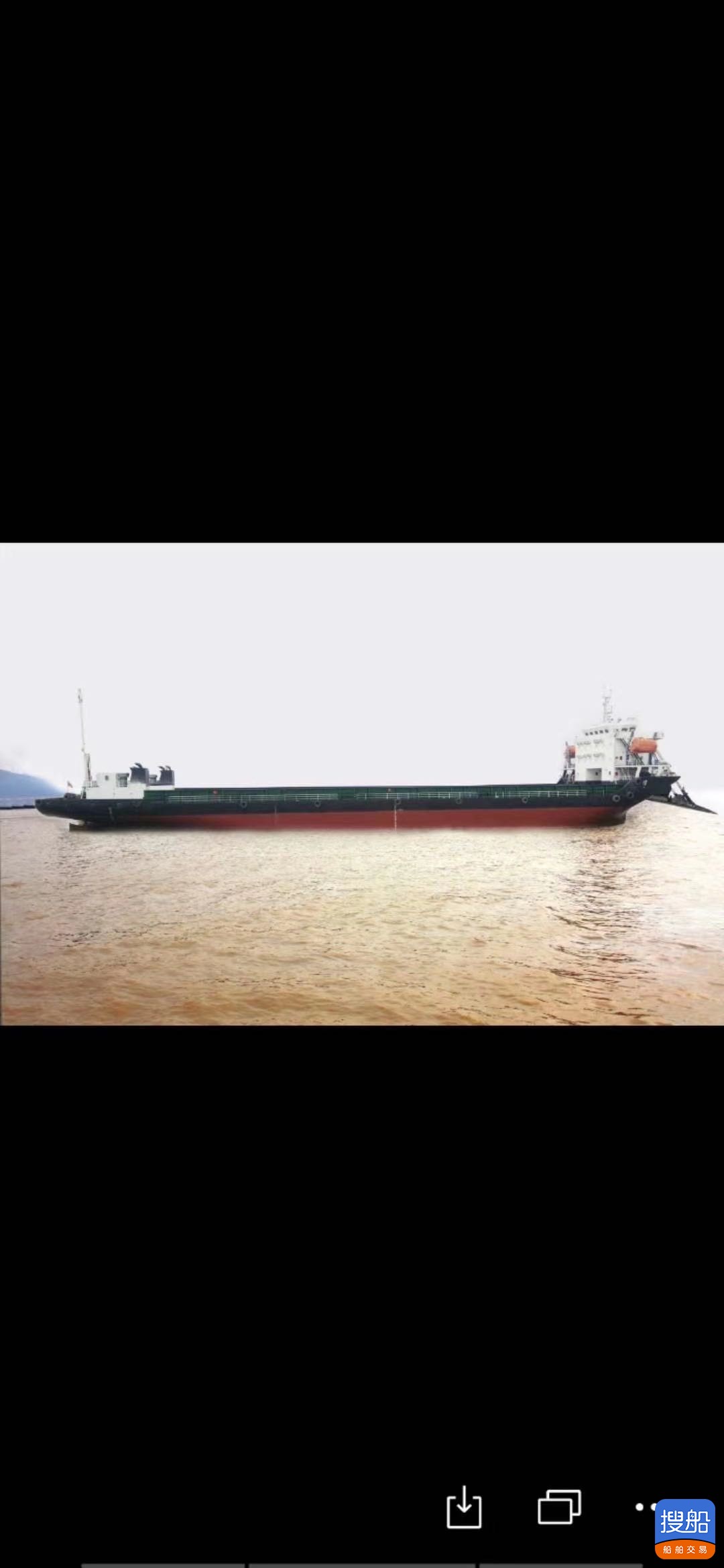 出售8300吨甲板驳船