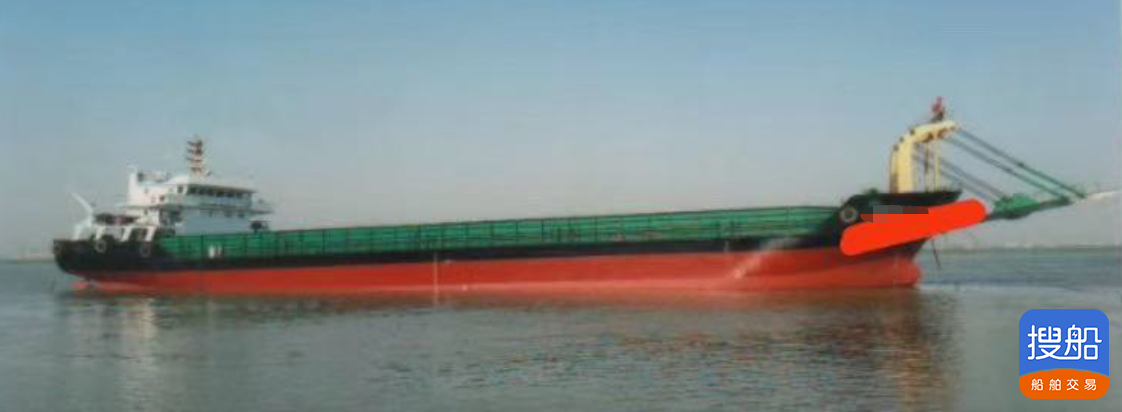 出售2020年造5020吨沿海甲板货船