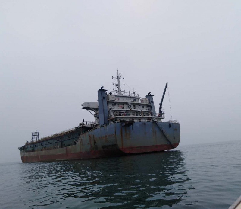 出售2018年造7530吨沿海自卸自吸沙船  装10600吨