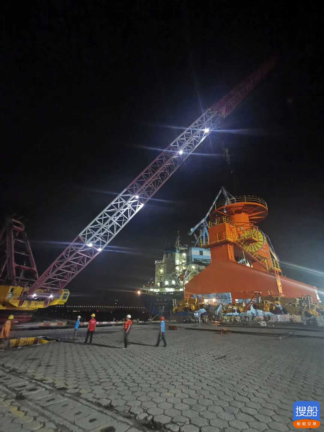 400吨浮吊船