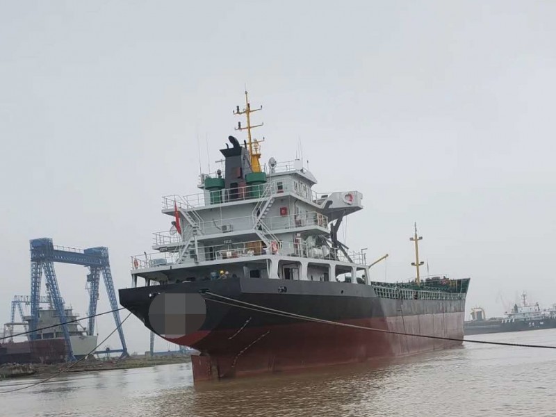 出售2020年造5250吨近海双底单壳散货船