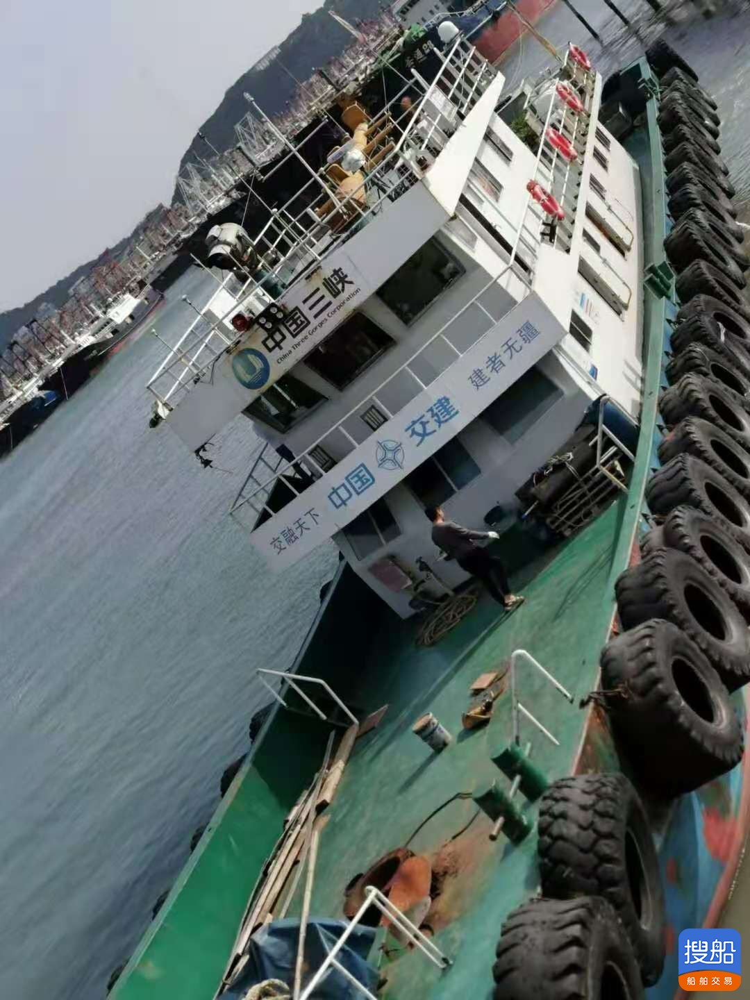 售：2017年近海39.6米钢制交通船