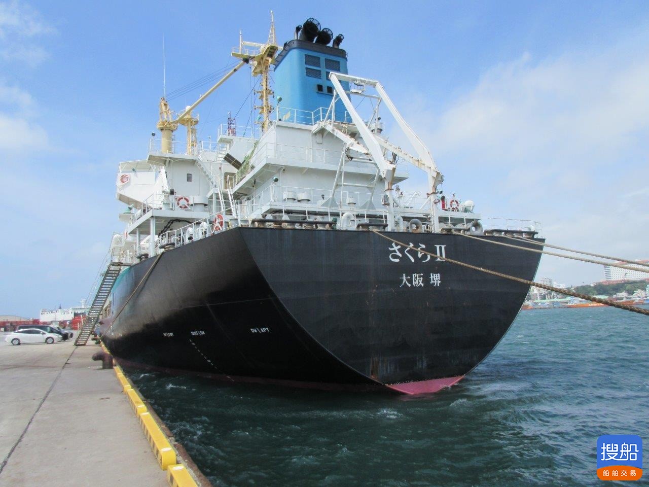 出售98年19000吨日本不锈钢化学品船