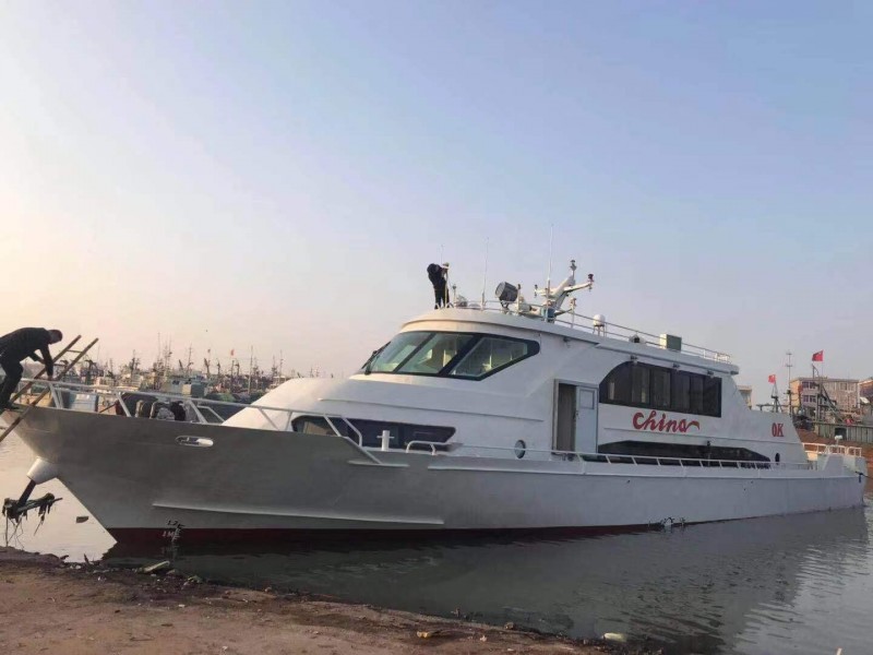 出售2019年造30米12人沿海钢质高速交通船