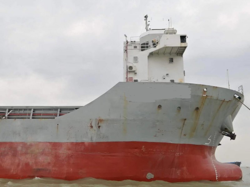 出售2011年造8331吨沿海前驾驶多用途船