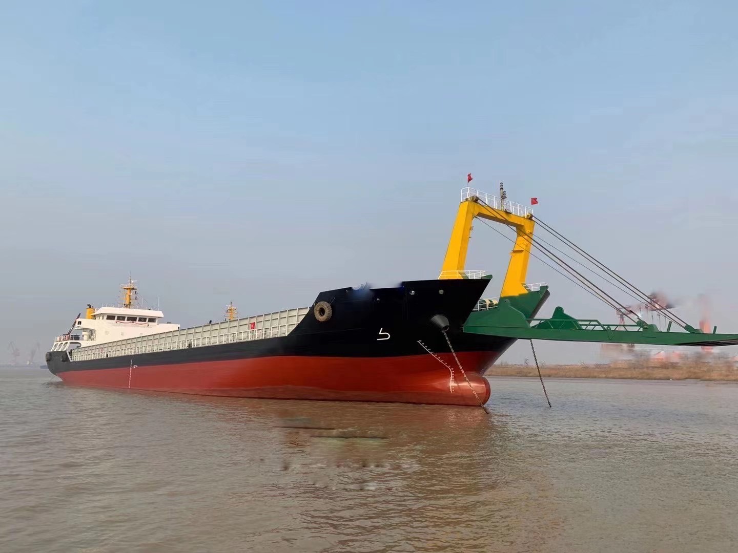 出售2021年江苏造的12300吨后驾驶甲板货船