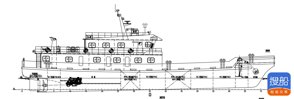 出售39米交通船