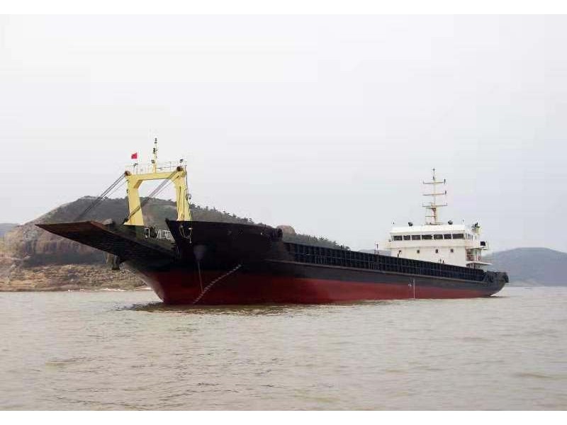 出售2020年造3600吨沿海甲板货船  实载4500吨