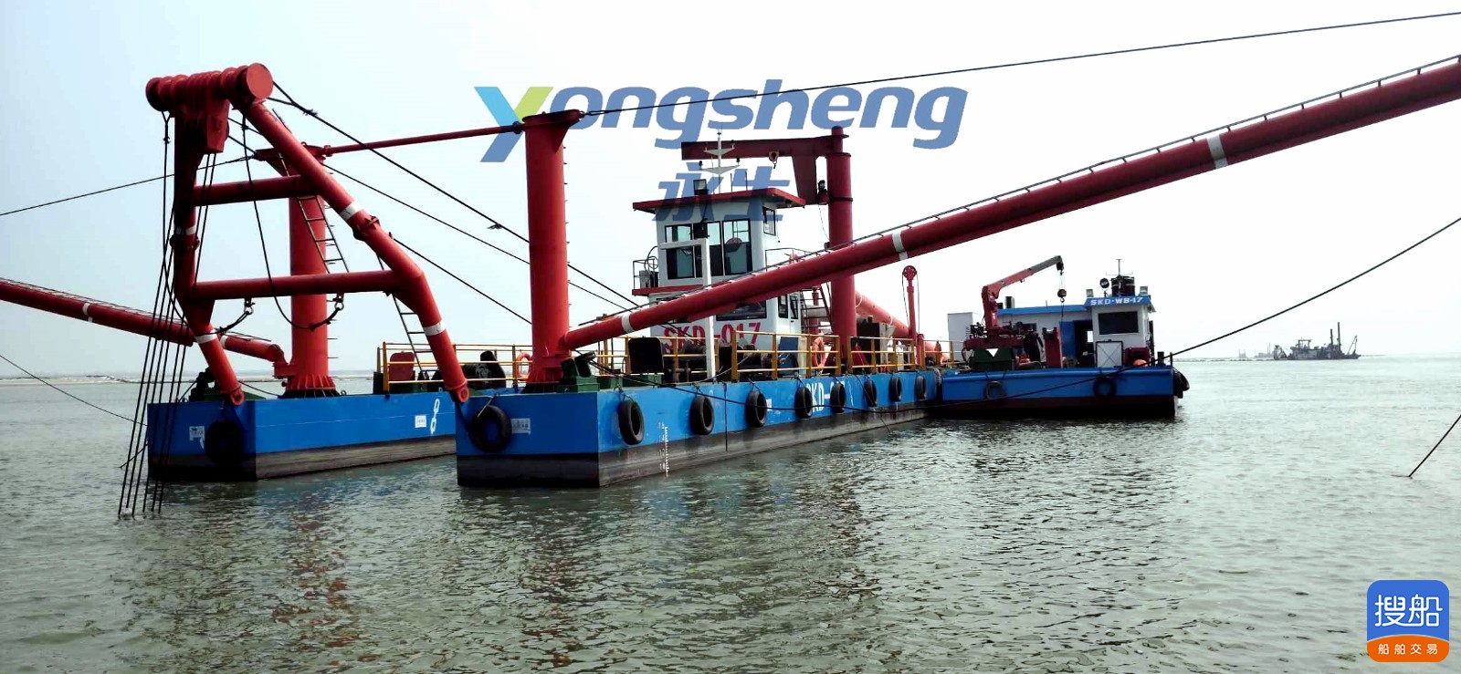 青州永生CSD5514疏浚船绞吸式挖泥船