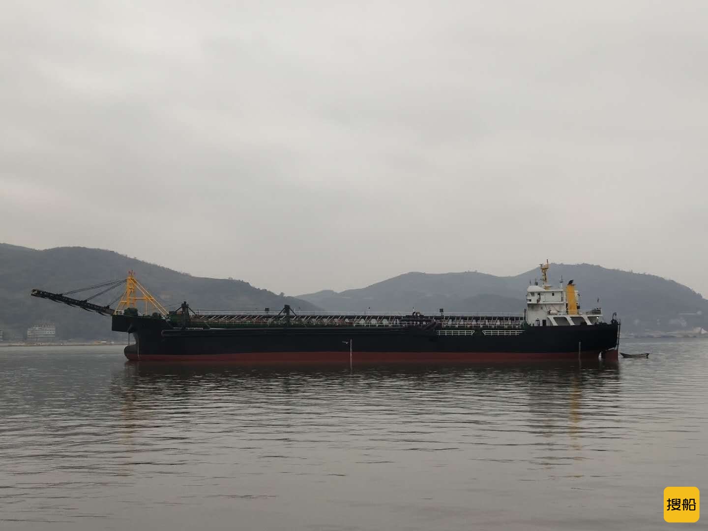 售:2018年11月江苏造7500吨沿海自吸自卸砂船