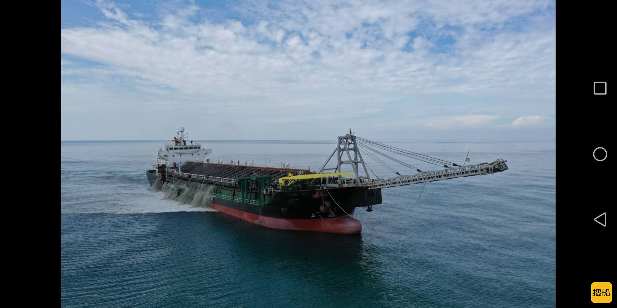 2019年4月福建造11000吨沿海自吸自卸砂船