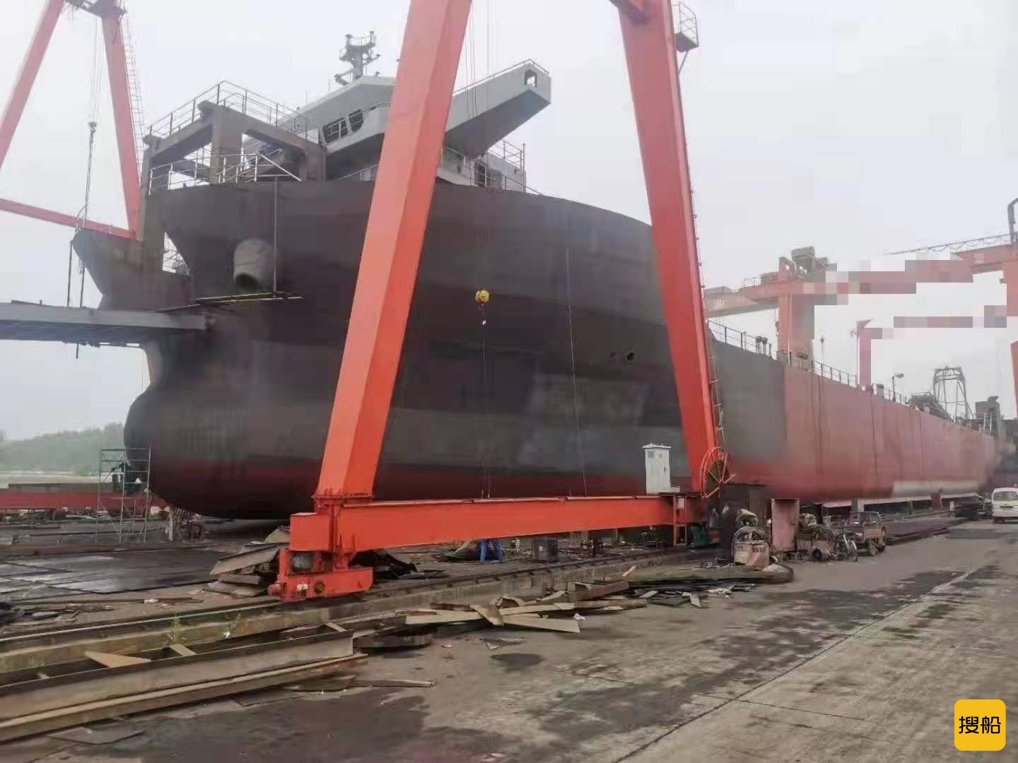 出租：出租！  2021年造12000吨前驾驶大件甲板驳船