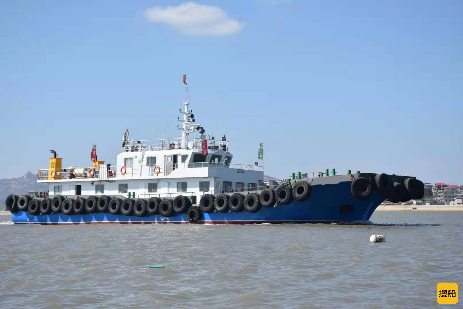 出售2018年造39米近海钢质交通船