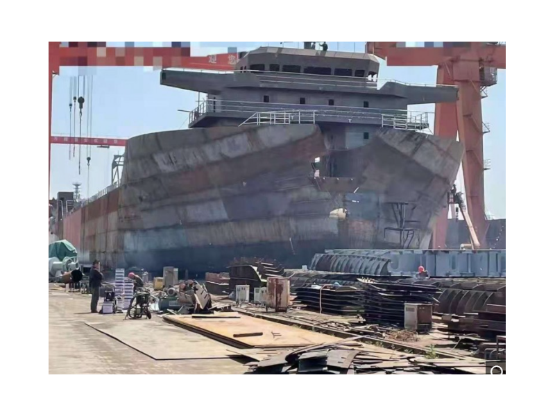 出租2021年造12000吨前驾驶大件甲板驳船