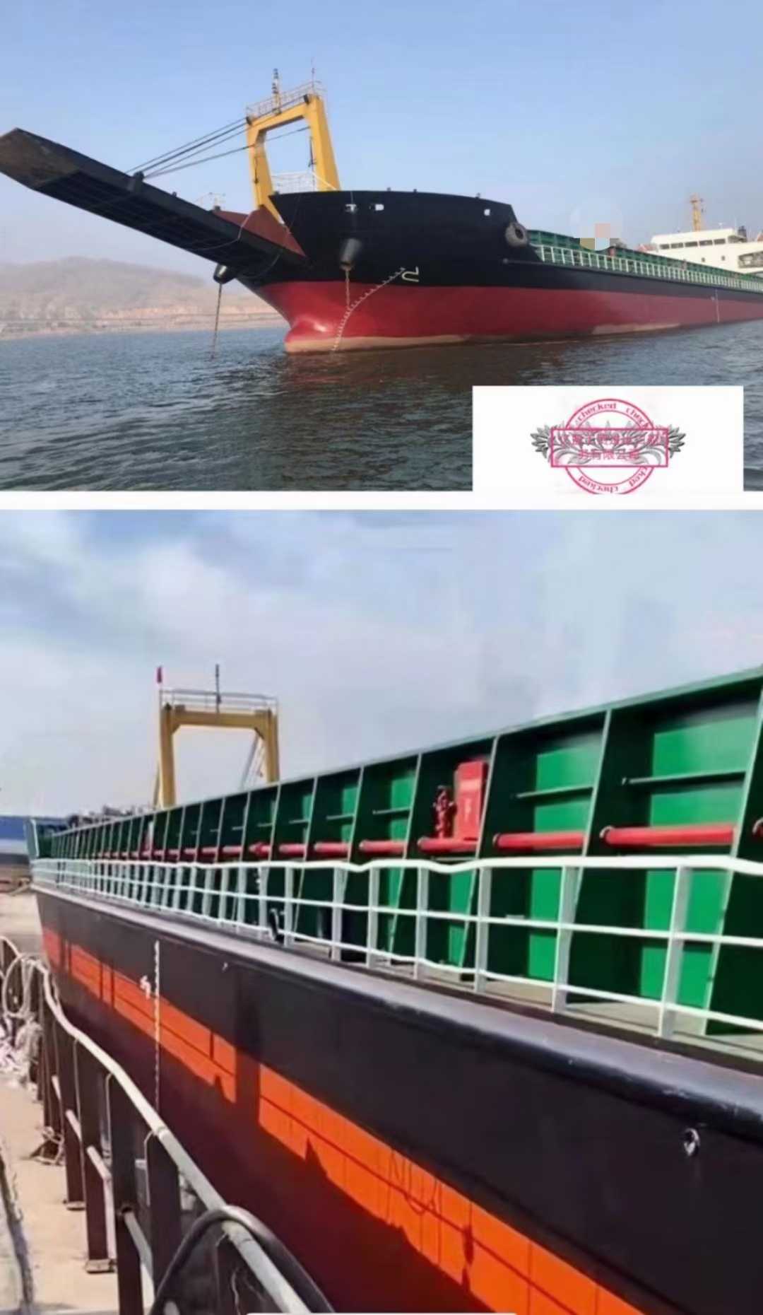 出售2019年江苏造5100吨后驾驶甲板驳