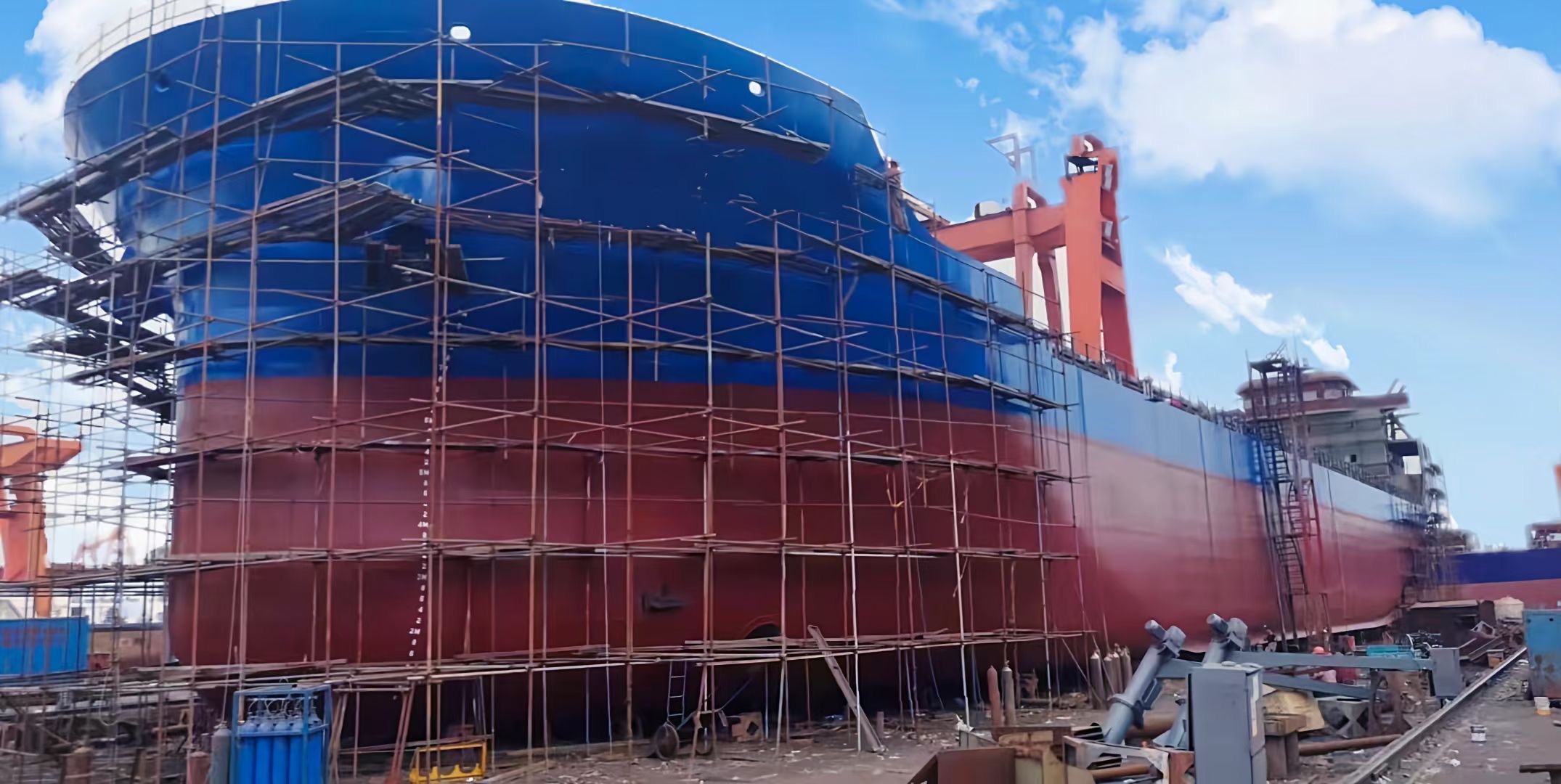 售新造11000吨双壳散货船
