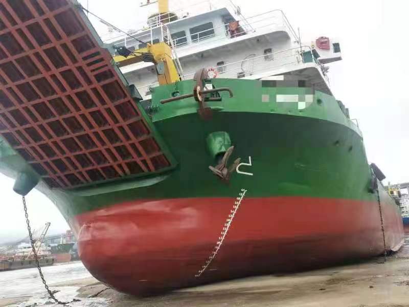 出售前驾驶6200吨甲板驳货船2016年江苏造