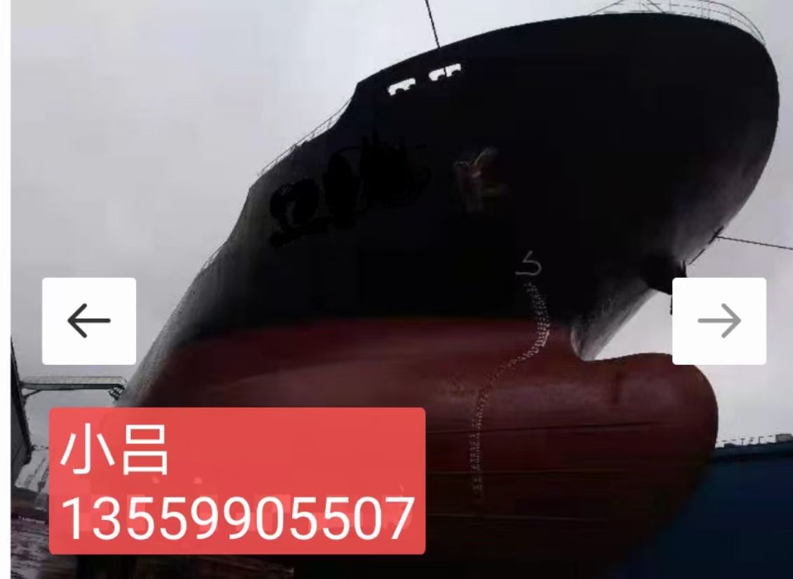 出售2005年浙江造8100吨散货船