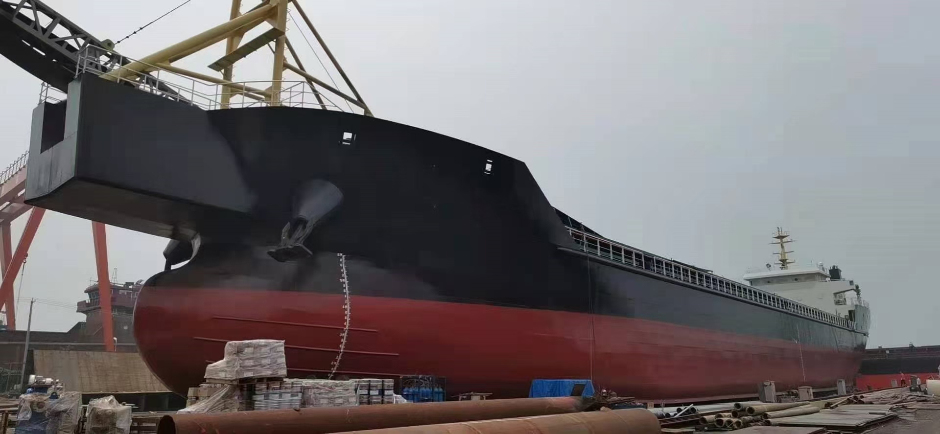 出售： 6500吨自卸皮带船