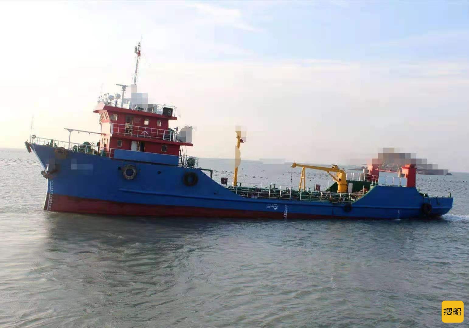 低价出售2012年500吨沿海污油水船
