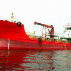大连盛洋溢油应急污油水回收船接收船泰航油9图1