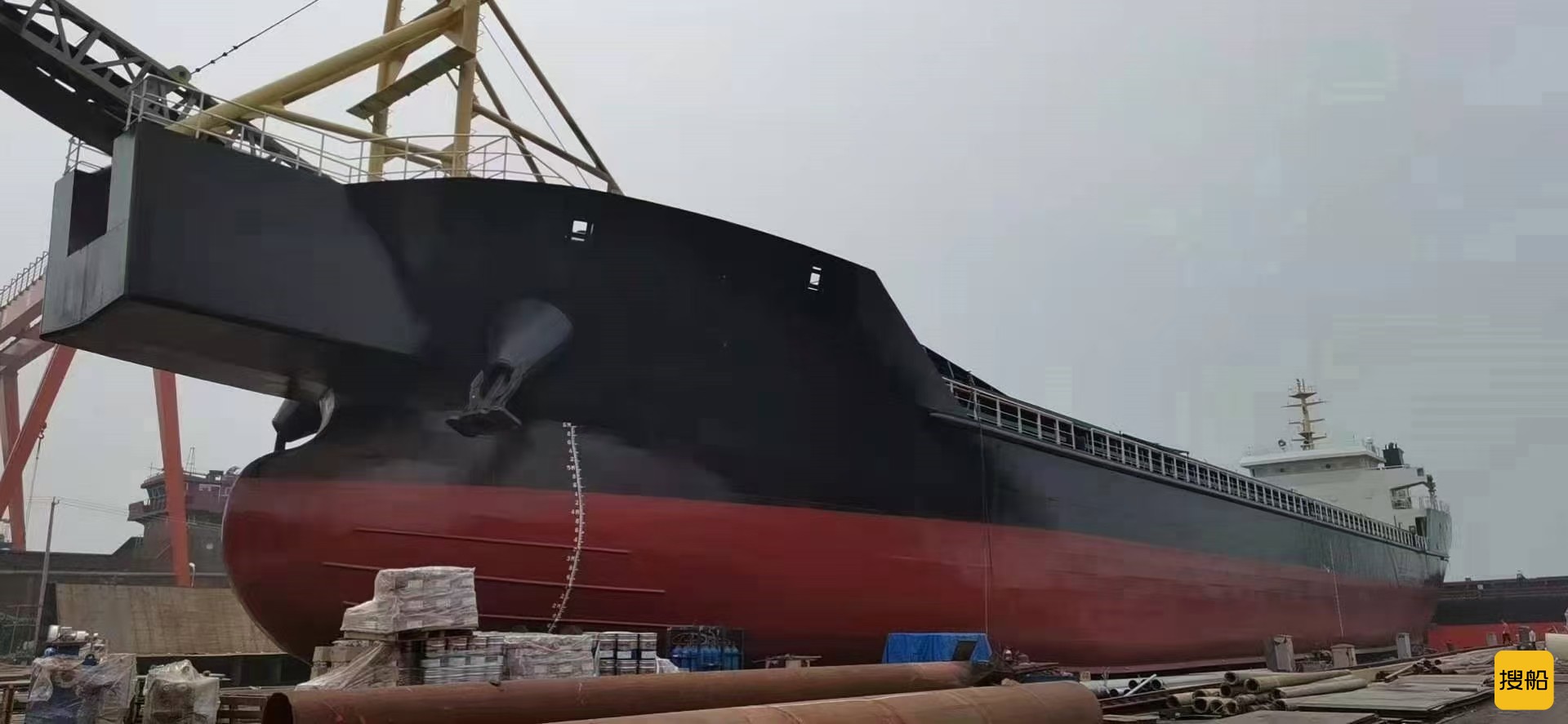 出售/出租： 全新6500吨自卸皮带船