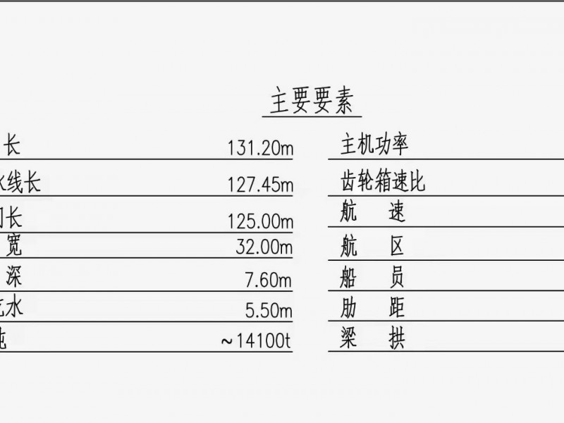 出售：出租：14100吨32米宽甲板驳