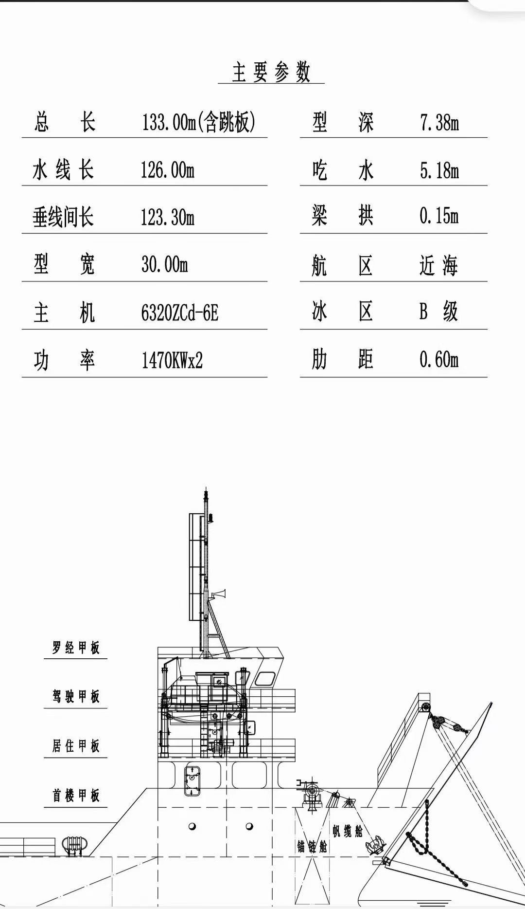 出售12500吨甲板船