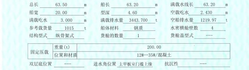 紧急通知：出租现船63米铺缆船一条