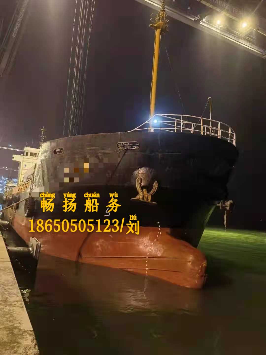 出售1700吨集装箱船