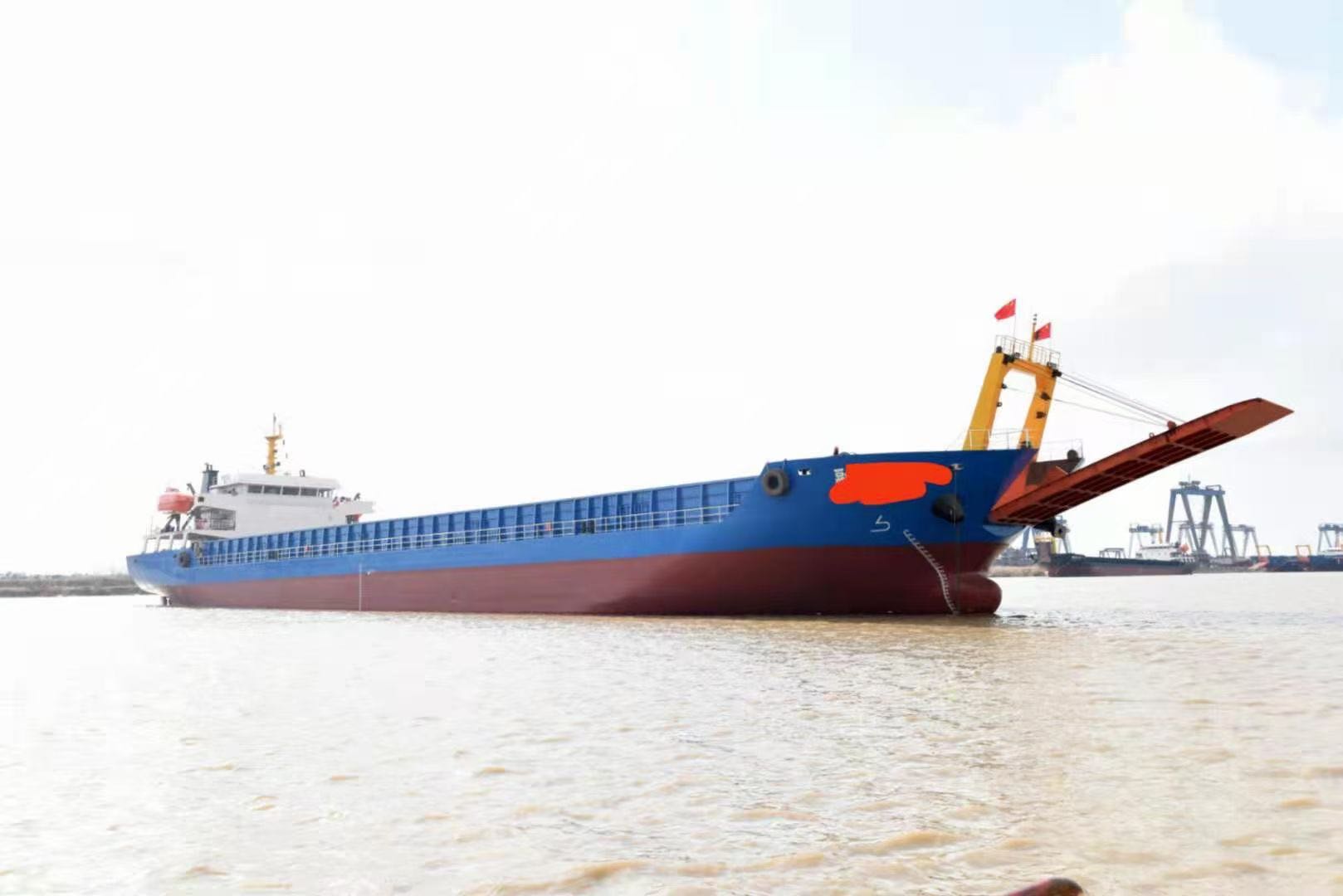 出售2021年浙江造2400吨甲板船