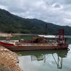 出售10寸75方自抽自卸抽沙船+8寸泵岸边小型抽砂船图5