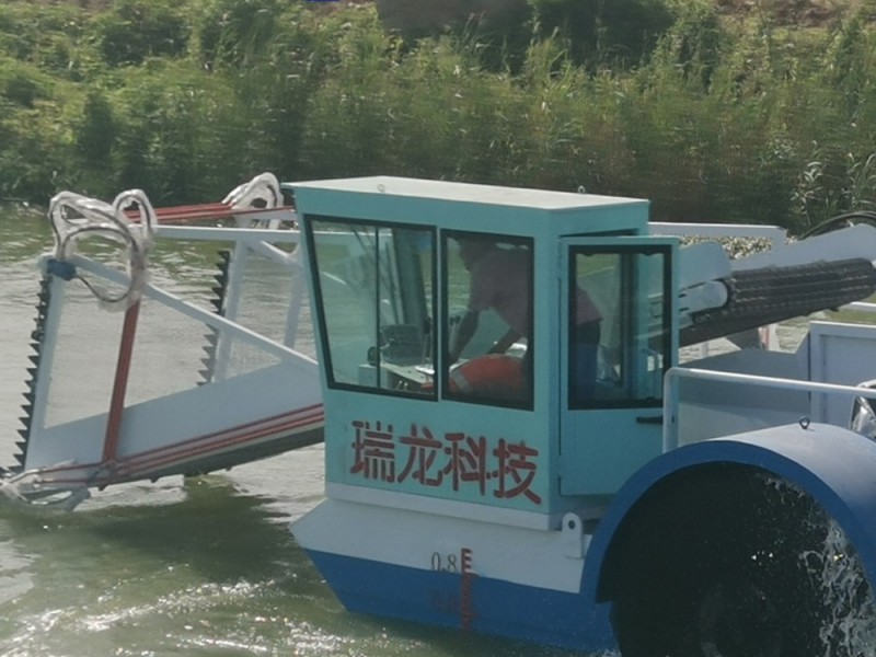 瑞龙 割草船 水葫芦收割船 割草船设备