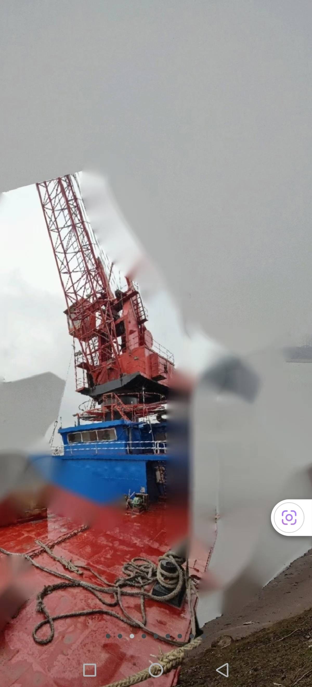 出售双110浮吊船