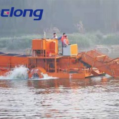 割草船 全自动割草船 清漂船 水葫芦收割设备 水草打捞船图3