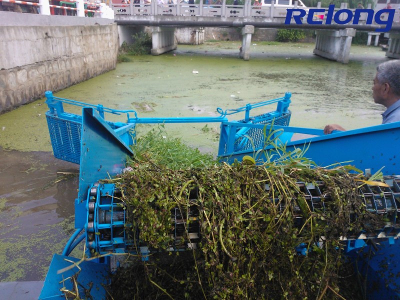 割草船 清漂船 全自动割草船 环保船 水草收割运输一体船