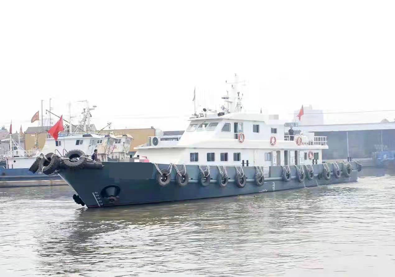 售：2016年近海33.6米钢制交通船