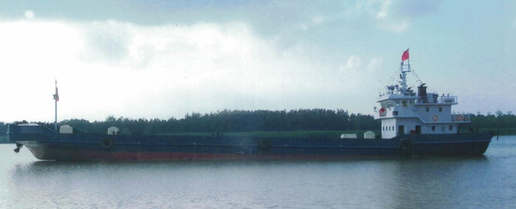出售:【后驾甲板货船】450吨，2015年江苏造，编号：B22040902