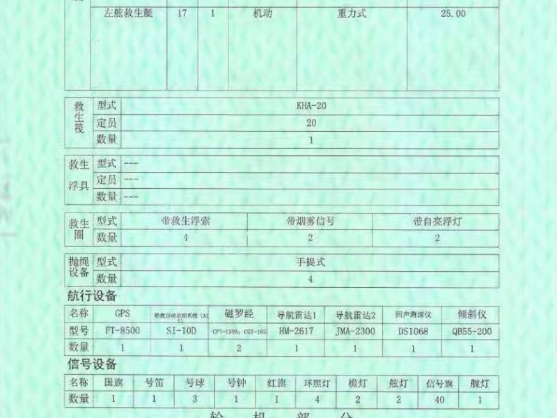 出售编号137 08年3910吨多用途船