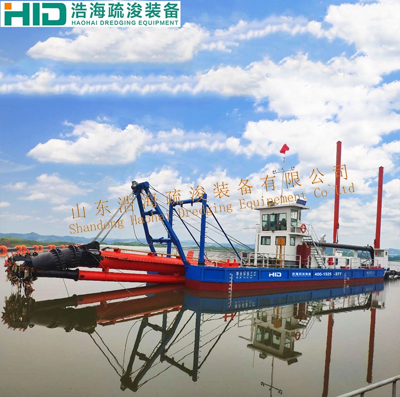 南京梅龙湖绞吸式挖泥船---神舟环保工17号