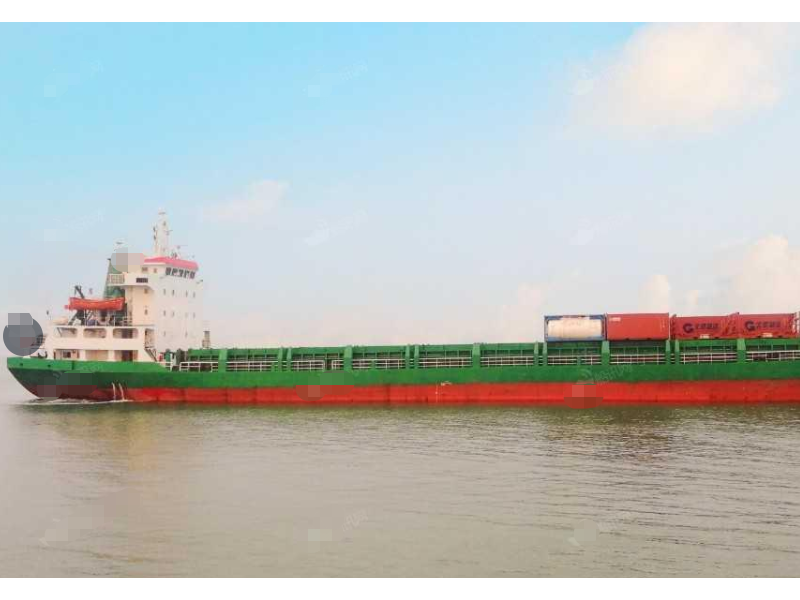 出售: 【多用途船】5000吨，2004年浙江造