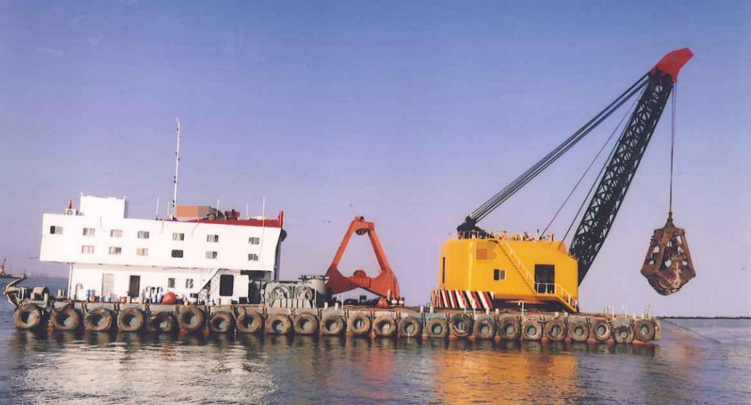 出售2010年造13方沿海非自航抓斗挖泥船