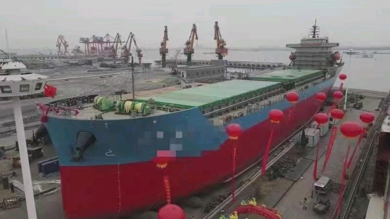 出售： 2021年江苏造12500吨双壳散货船
