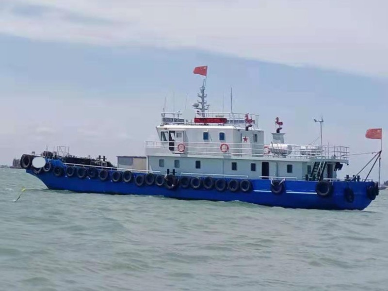 出售2019年造30.3米沿海钢质平头双机交通船