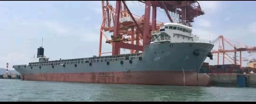 广州验船 2020年造沿海前驾驶敞口集装箱船双底双壳