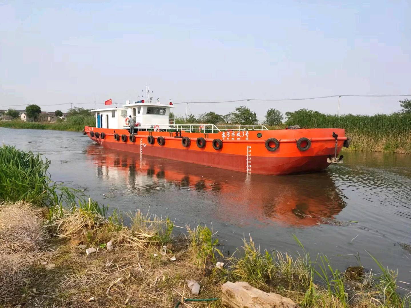 28米污油回收船出售全新